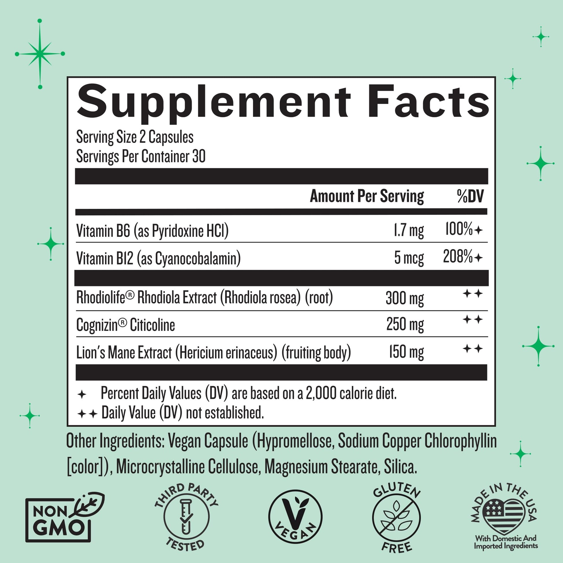 Legendairy Milk Clever Girl - Focus Supplement with Lion’s Mane & Citicoline - Nootropic Lions Mane Supplement for Memory, Focus & Mental Clarity, 30 Servings Legendairy MilkAu supplements