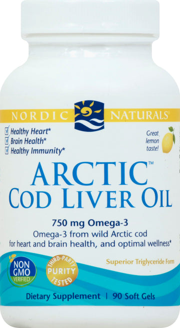 Nordic Naturals - Arctic CLO, Heart and Brain Health, and Optimal Wellness, 90 Soft Gels Nordic NaturalsAu supplements