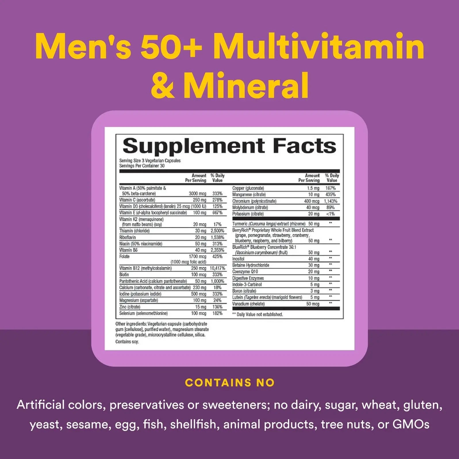 MultiFactors by Natural Factors, Women's 50+ Multivitamin & Mineral Formula, Dietary Supplement for Nutritional Support, 90 capsules (30 servings) Natural FactorsAu supplements