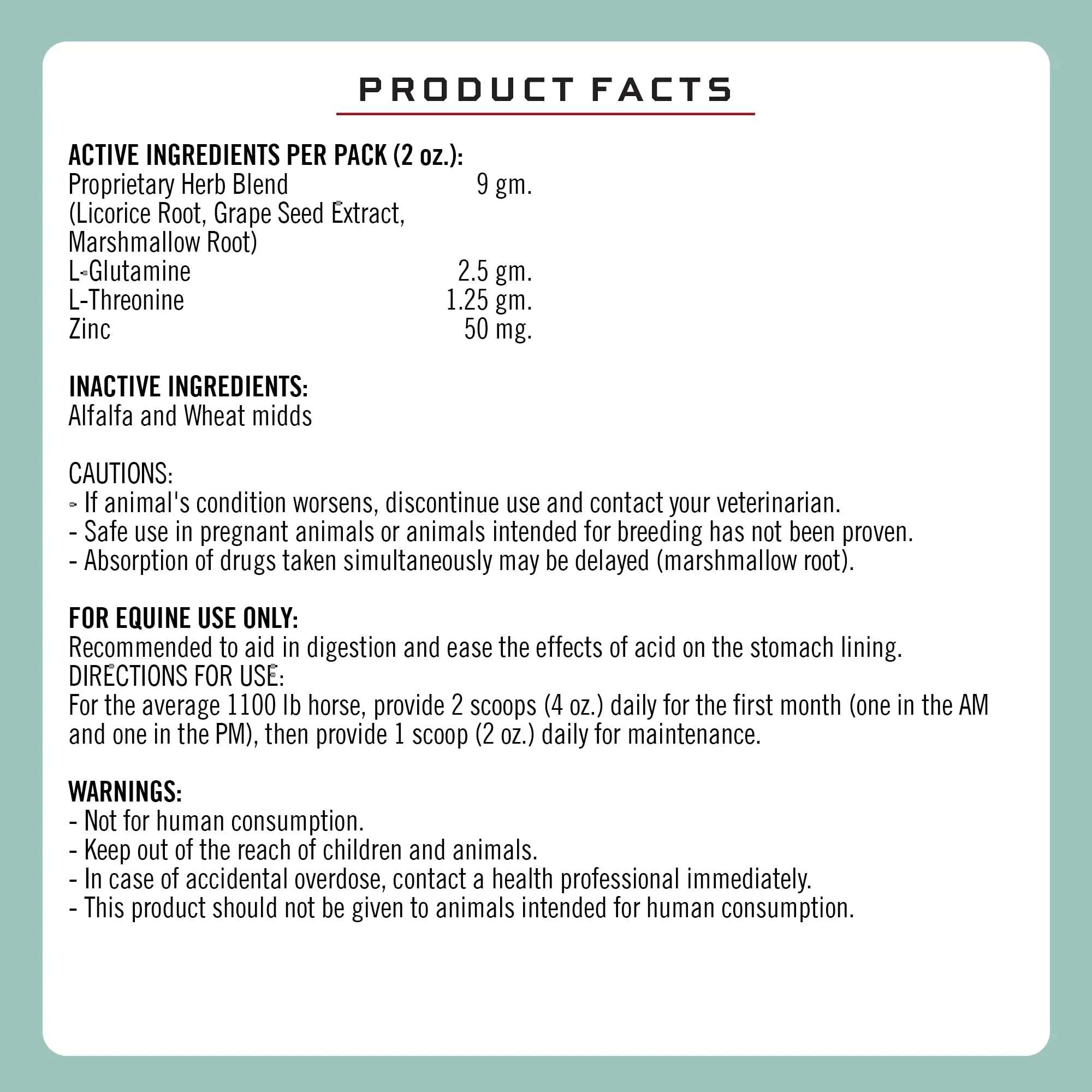 Formula 707 ULZERless Equine Supplement, 7.5lb Bag - Natural Gut Support for Horses with Ulcer Risk Factors Formula 707nz supplements