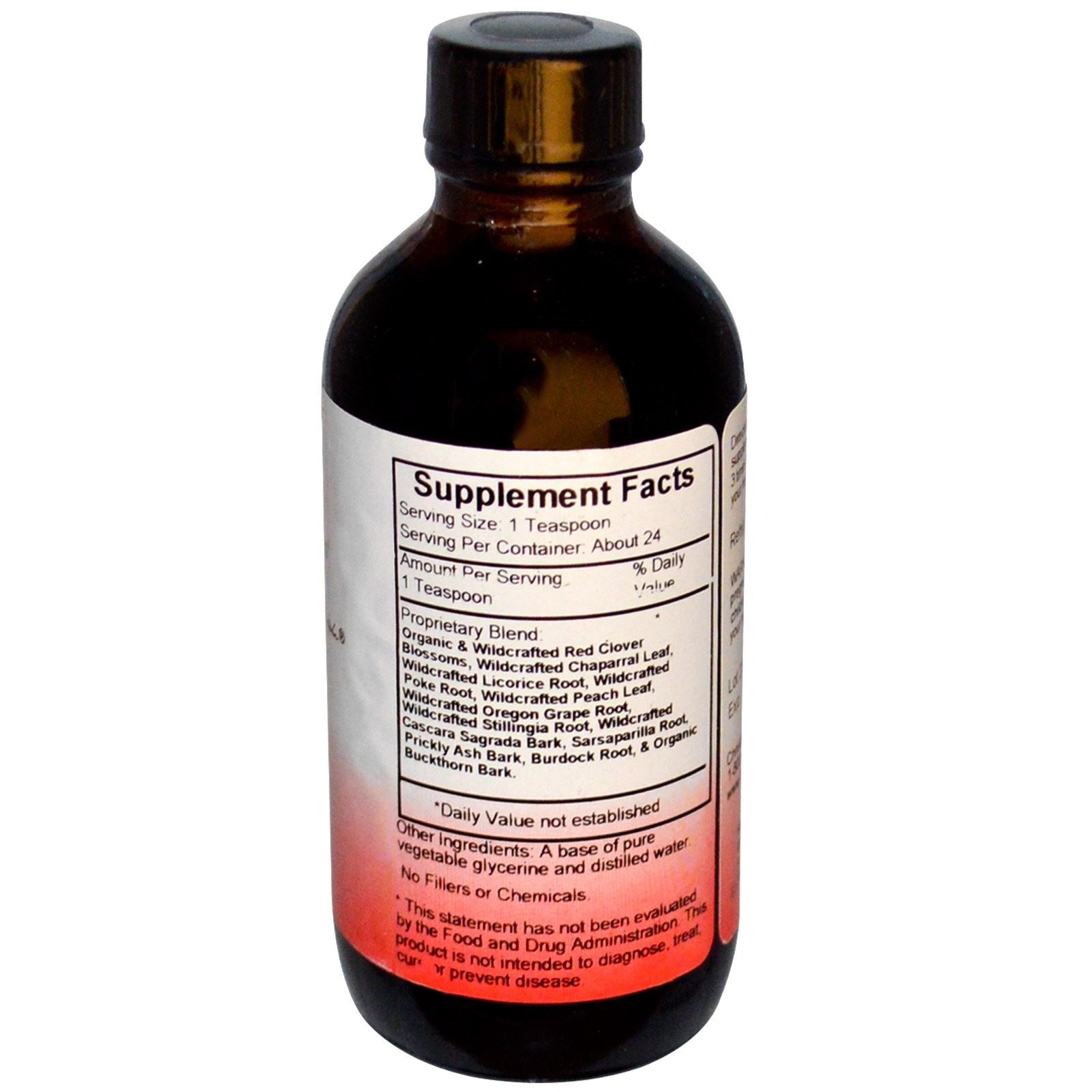 Bloodstream Cleanse Syrup (Replaces Red Clover Combination) - 4 oz - Liquid Dr. Christopher'sAu supplements