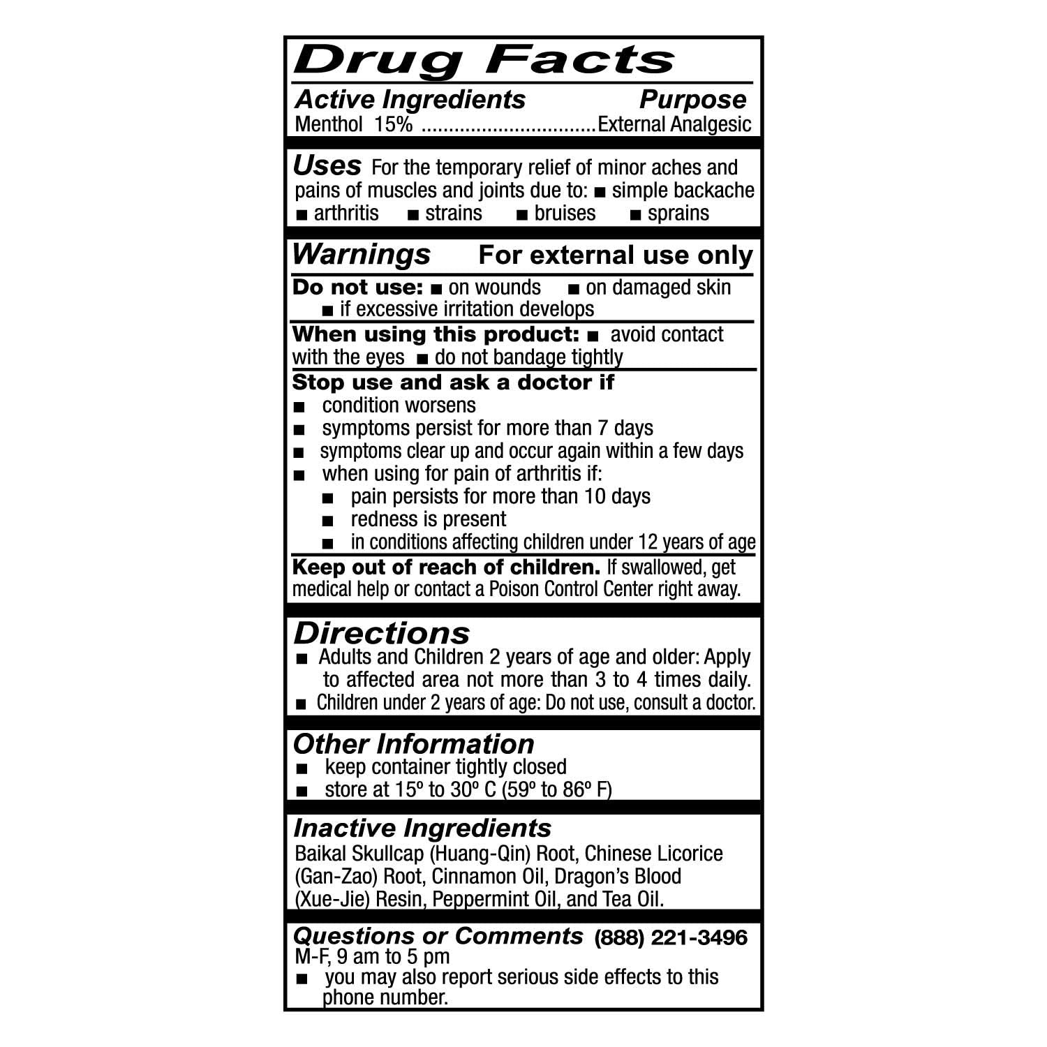 Po Sum On Medicated Oil (Muscle, Joint, Back Pain Relief) (1.0 Fl Oz) (1 Bottle) (Solstice) Po Sum OnAu supplements