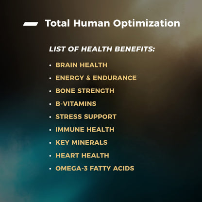 ONNIT Total Human Day and Night Vitamin Packs for Men and Women,Capsule, 30-Day ONNITUS supplements