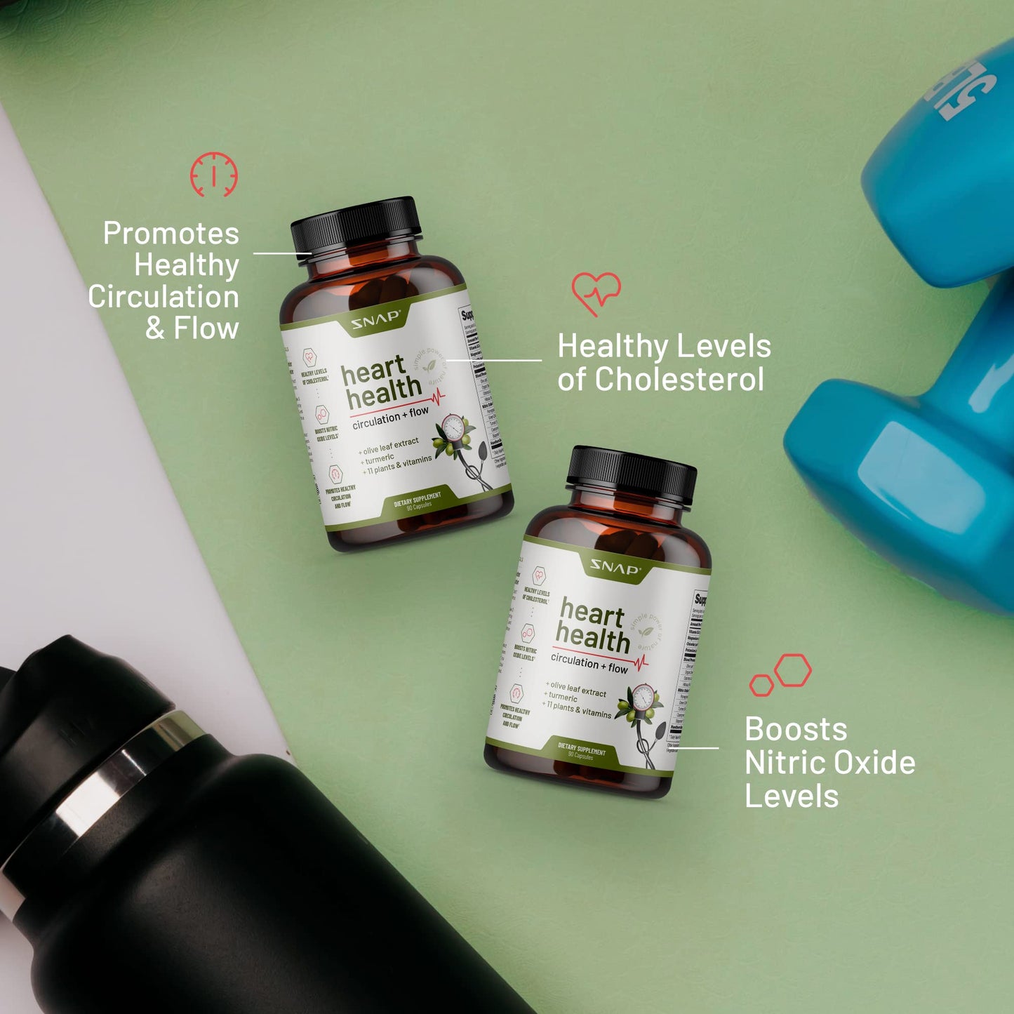 Snap Supplements Heart Health and Nitric Oxide Booster Snap SupplementsUS supplements