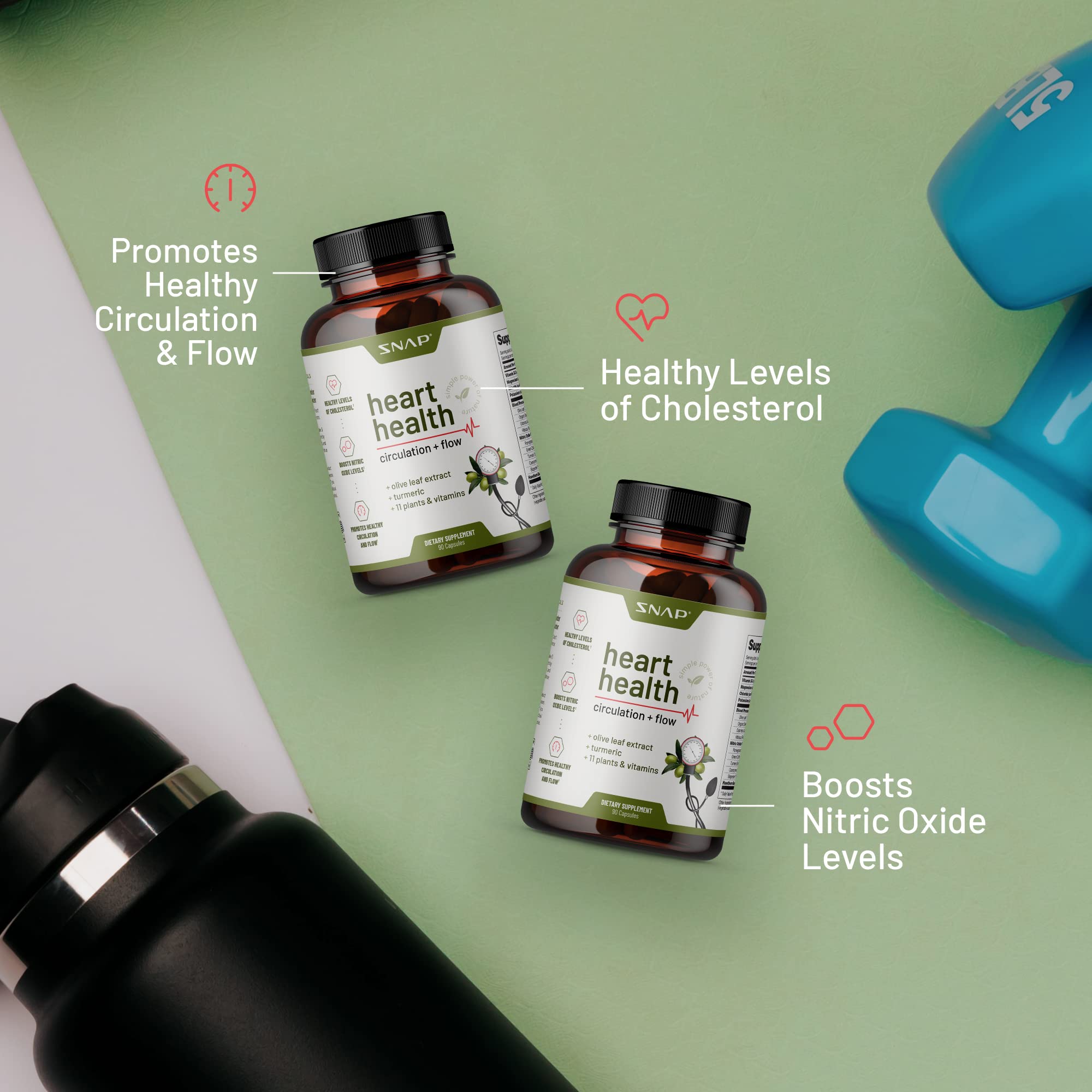 Snap Supplements Heart Health and Nitric Oxide Booster Snap SupplementsAu supplements