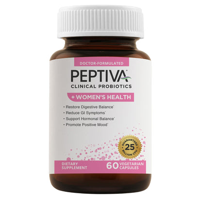 Peptiva Probiotics for Women's Health - Women's Probiotic and Digestive Support PeptivaUS supplements