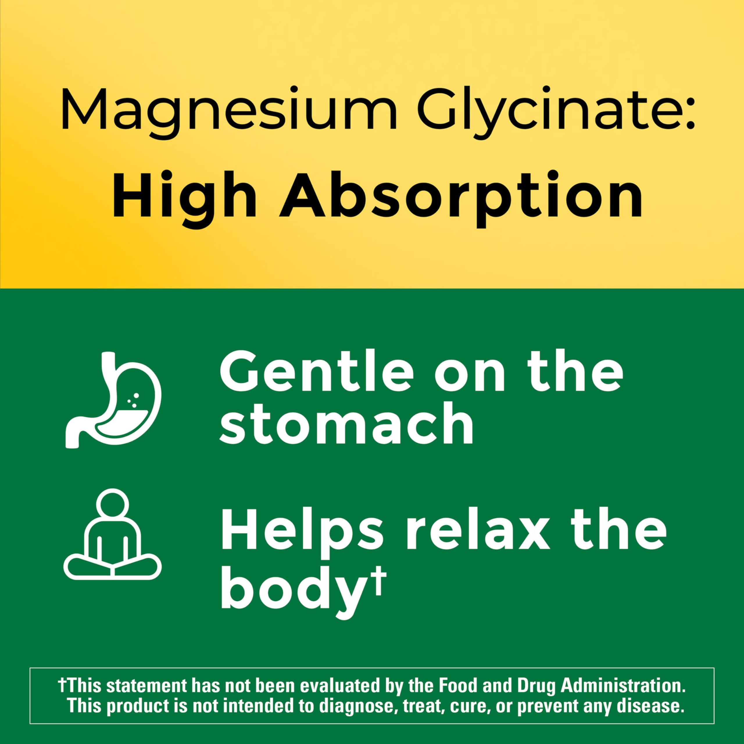 Nature Made High Absorption Magnesium Glycinate 300mg per 3 Capsules, Magnesium Supplement for Muscle, Heart, Nerve and Bone Support, 90 Magnesium Bisglycinate Capsules, 30 Day Supply Nature MadeAu supplements