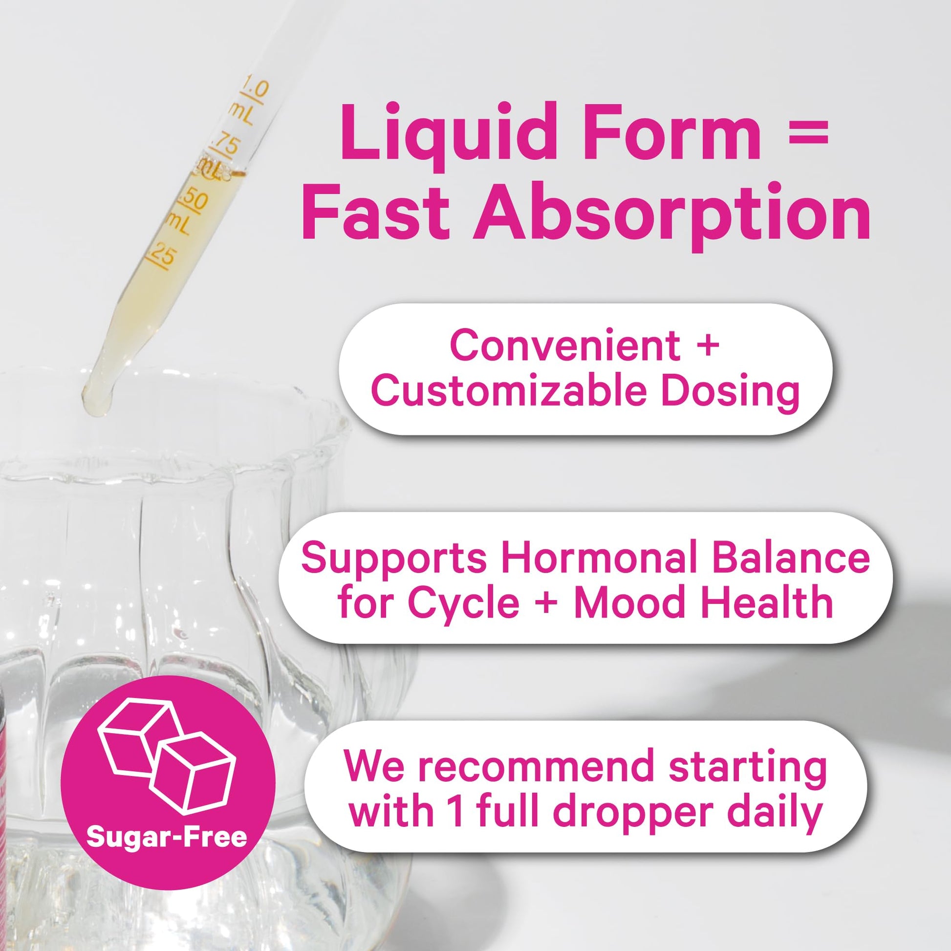 Pink Stork Hormone Balance Drops for Women - Supports Hormonal Health, PMS, Perimenopause & Mood, with Red Raspberry Leaf & Wild Yam - Liquid Supplement - Vegan, 2oz, 30 Servings Pink StorkAu supplements