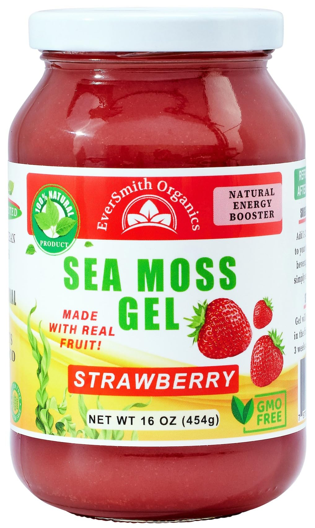 EverSmith Organics - Wildcrafted Irish Sea Moss Gel | Made in USA | Rich in Vitamins EverSmith OrganicsUS supplements