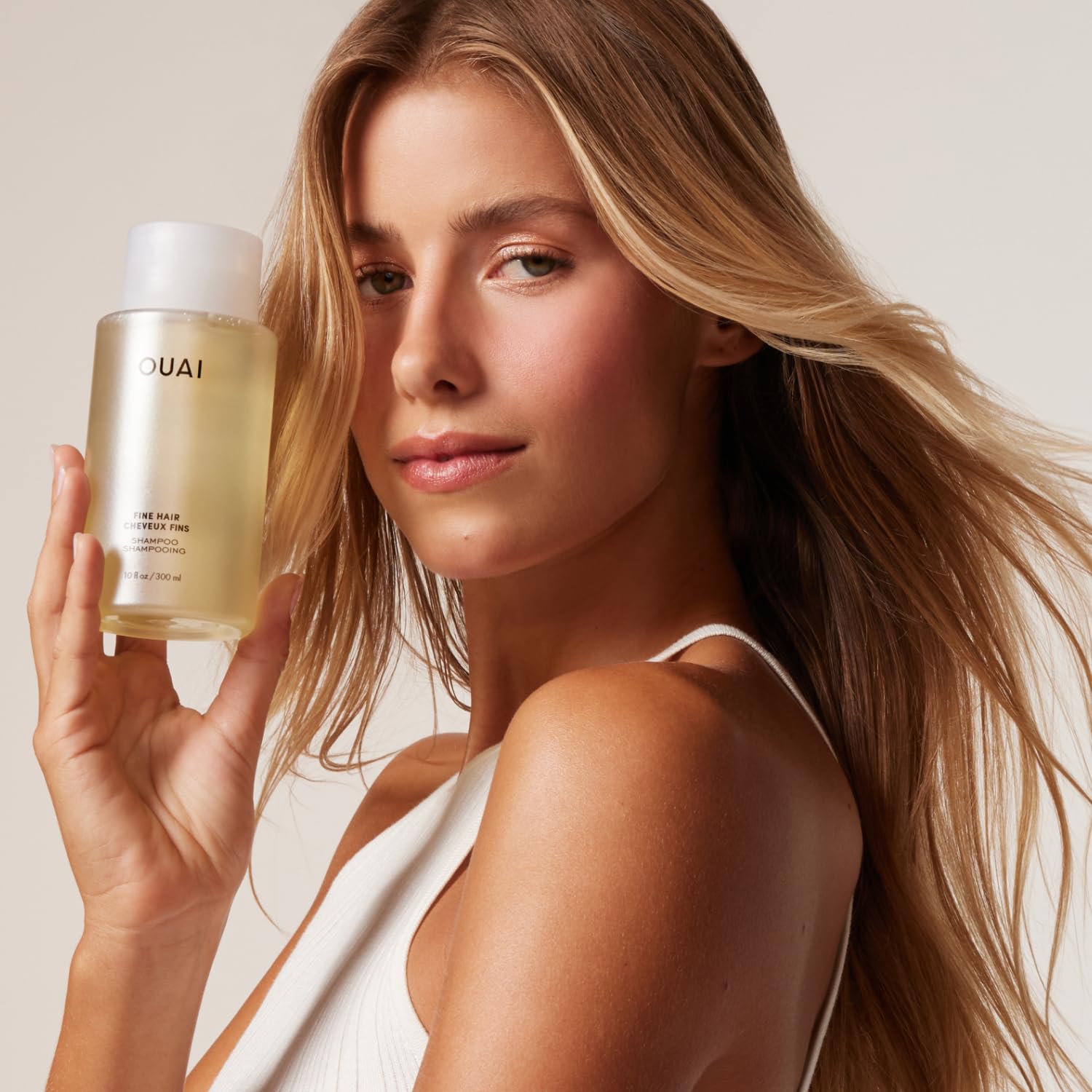 OUAI Fine Hair Shampoo Refill - Volumizing Shampoo for Fine Strands - Made with Biotin, Keratin & Chia Seed Oil - Strengthens, Nourishes & Thickens - Color-Safe & Sulfate Free Hair Care (32 Fl oz) OUAIAu supplements