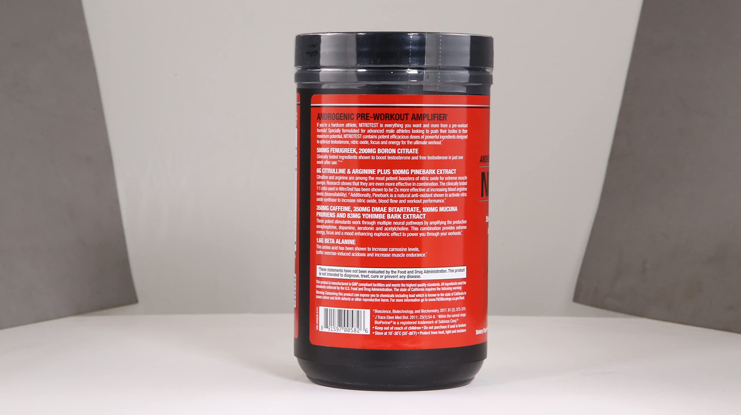 MuscleMeds Nitrotest Pre-Workout Supplement Drink, Boost Nitric Oxide, Testosterone MuscleMedsAu supplements