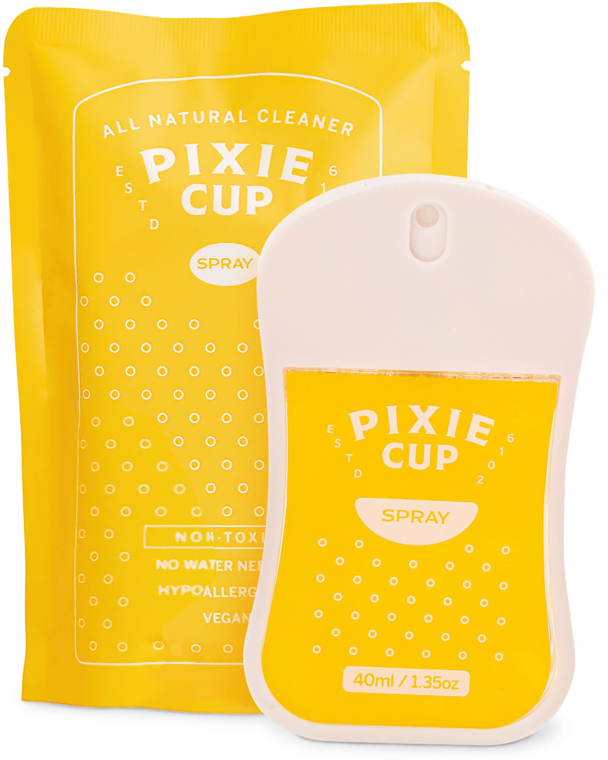 Pixie Sterilizer Spray for Menstrual Cups - Complete Sterilization in Just A Quick Spray - 100% Hypoallergenic Pixie CupAu supplements