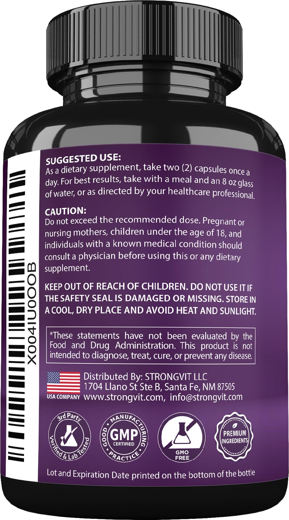 NAD Resveratrol Supplement with Berberine, Quercetin, CoQ10. Anti-Aging Formula for Women & Men. Liposomal NAD Plus, NAD+ Booster, Pure Organic Vitamin, USA StrongVitAu supplements