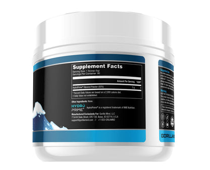 Gorilla Mind Hydroprime Glycerol Pre-Workout - Hydrating Pre-Workout Formula for Intense Gorilla MindUS supplements