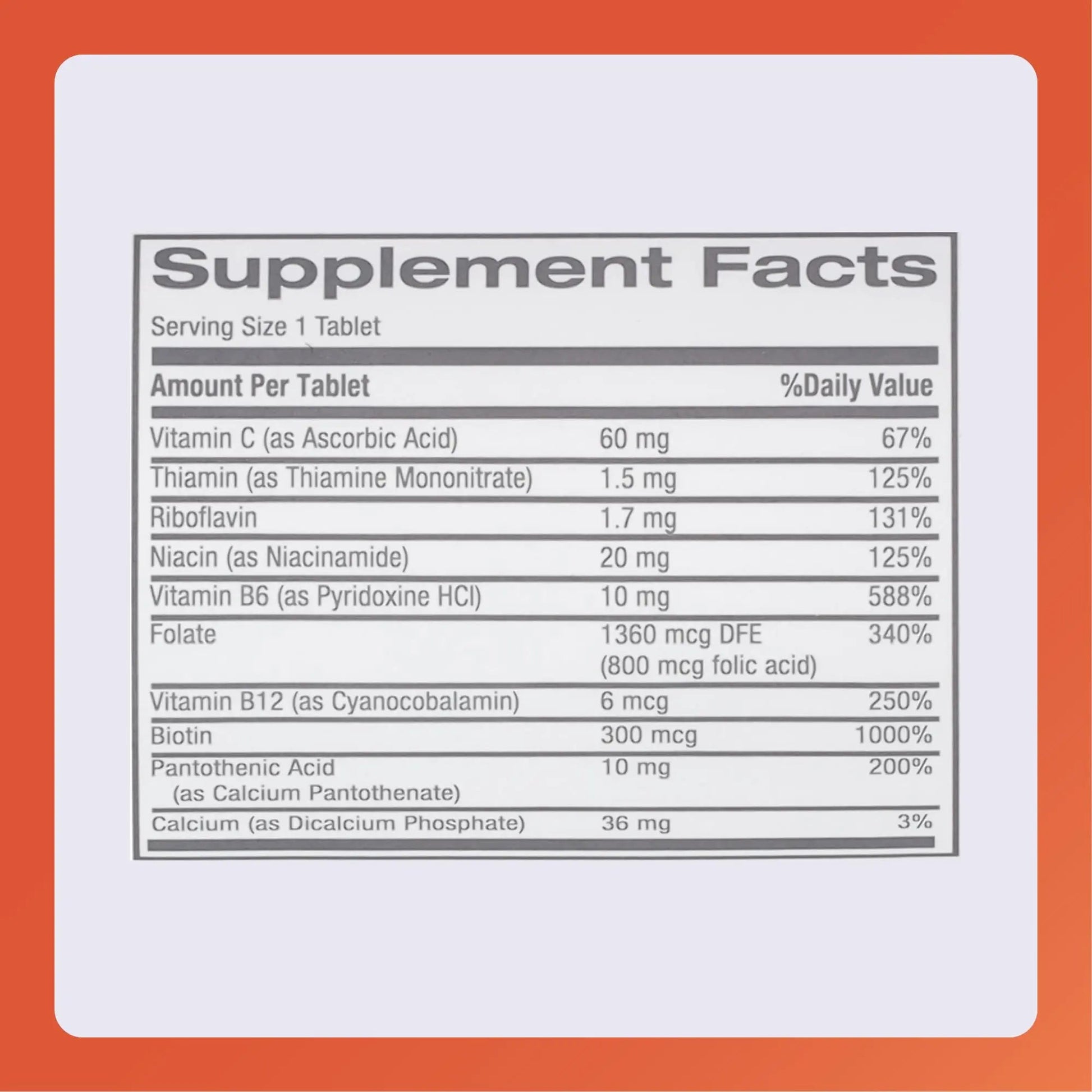 Rugby Nephro-Vite Vitamin B and C Complex Tablets - Dietary Supplement - 100 Count (1 Pack) RUGBY LABORATORIESAu supplements