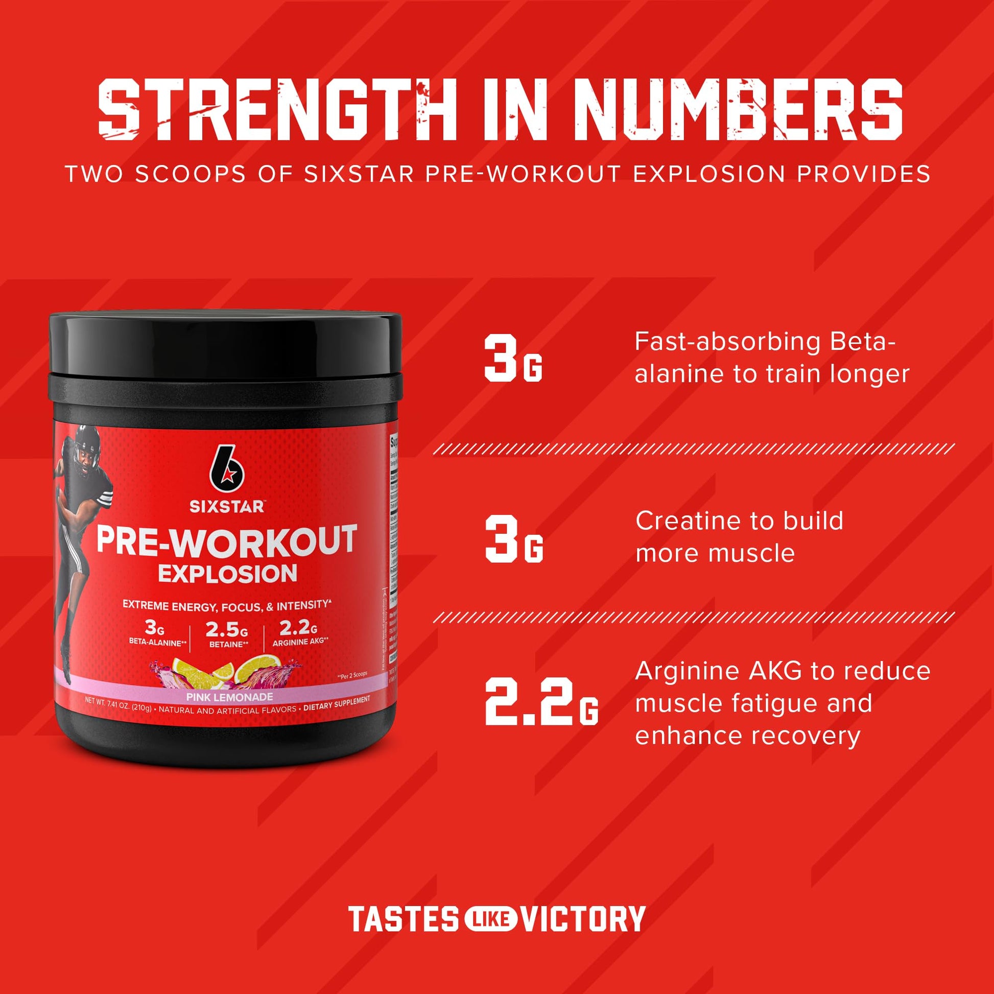 Six Star Pre Workout PreWorkout Explosion Pre Workout Powder for Men & Women PreWorkout Six StarAu supplements