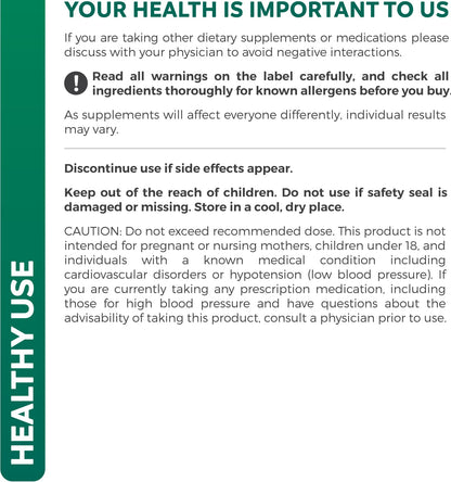 Hawthorn Berry Capsules - 4 Month Supply Digestion & Heart Health Supplement Healths HarmonyUS supplements