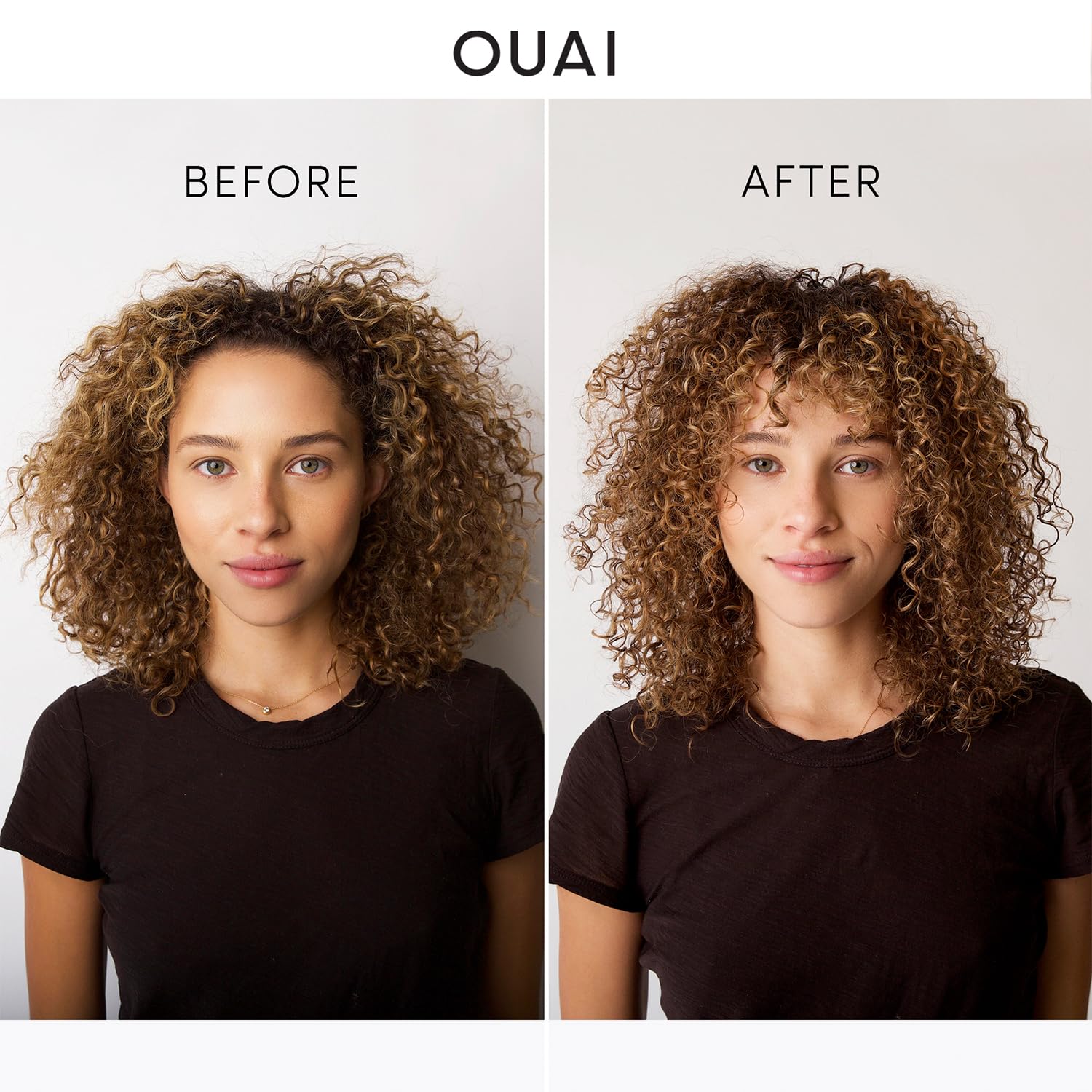 OUAI Curl Cream - Curl Defining Cream with Chia & Linseed Oil - Enhances Definition, Hydration & Shine - Tames Frizz & Protects from Humidity - Silicone-Free Curly Hair Products for Women (8 oz) OUAIAu supplements