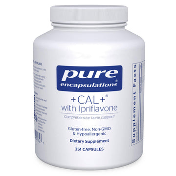 Pure Encapsulations +Cal+ with Ipriflavon | Mineral, Vitamin, and Herbal Supplement to Promote Skeletal Strength | 351 Capsules Pure EncapsulationsAu supplements