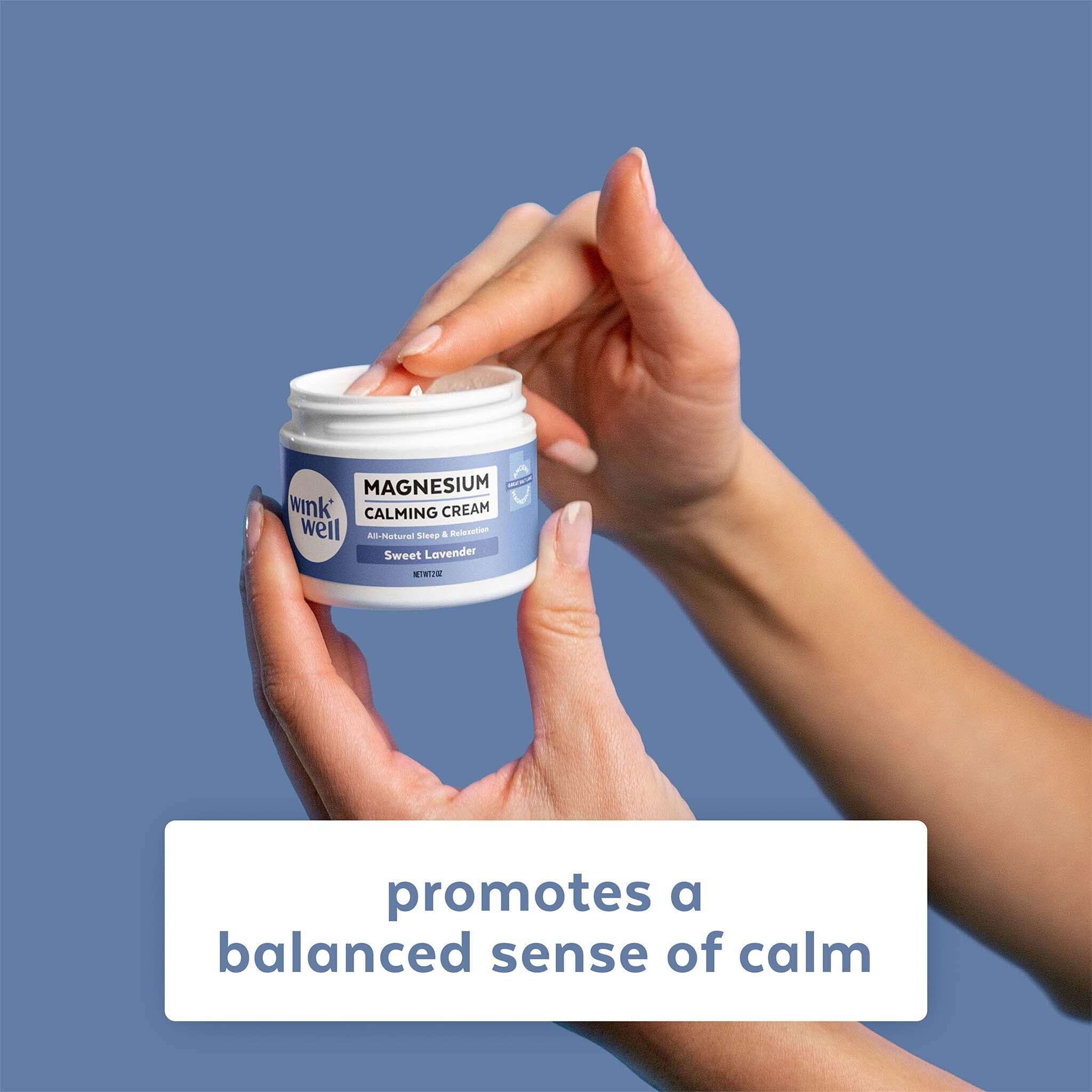 Wink Well Magnesium Calming Muscle and Joint Cream for Nighttime Relaxation Wink NaturalsAu supplements