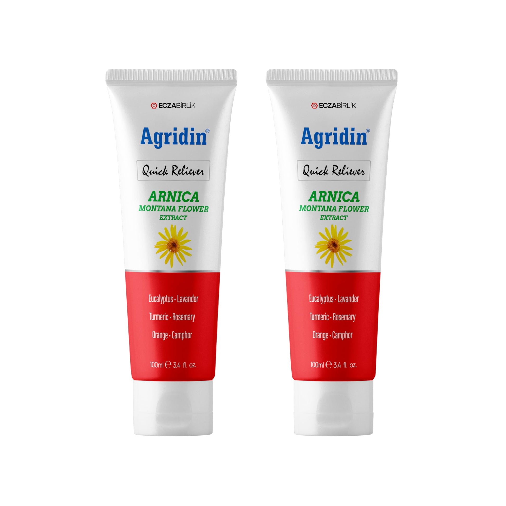 Agridin Arnica Pain Relief Cream for Joint & Muscle – Extra Strength Fast-Acting Formula – Targets Back, Knee, Neck, Hand, Foot Aches – Natural Massage Cream for Inflammation & Bruises AgridinAu supplements