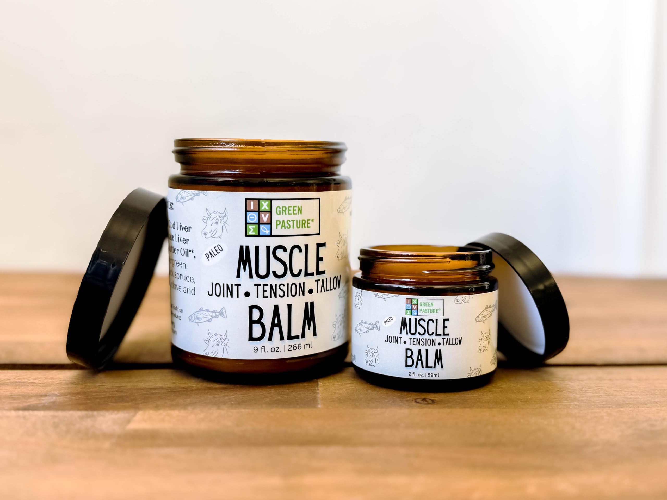 Green Pasture Muscle Balm (Muscle Balm, 2, Fl Oz), Cream Green PastureAu supplements