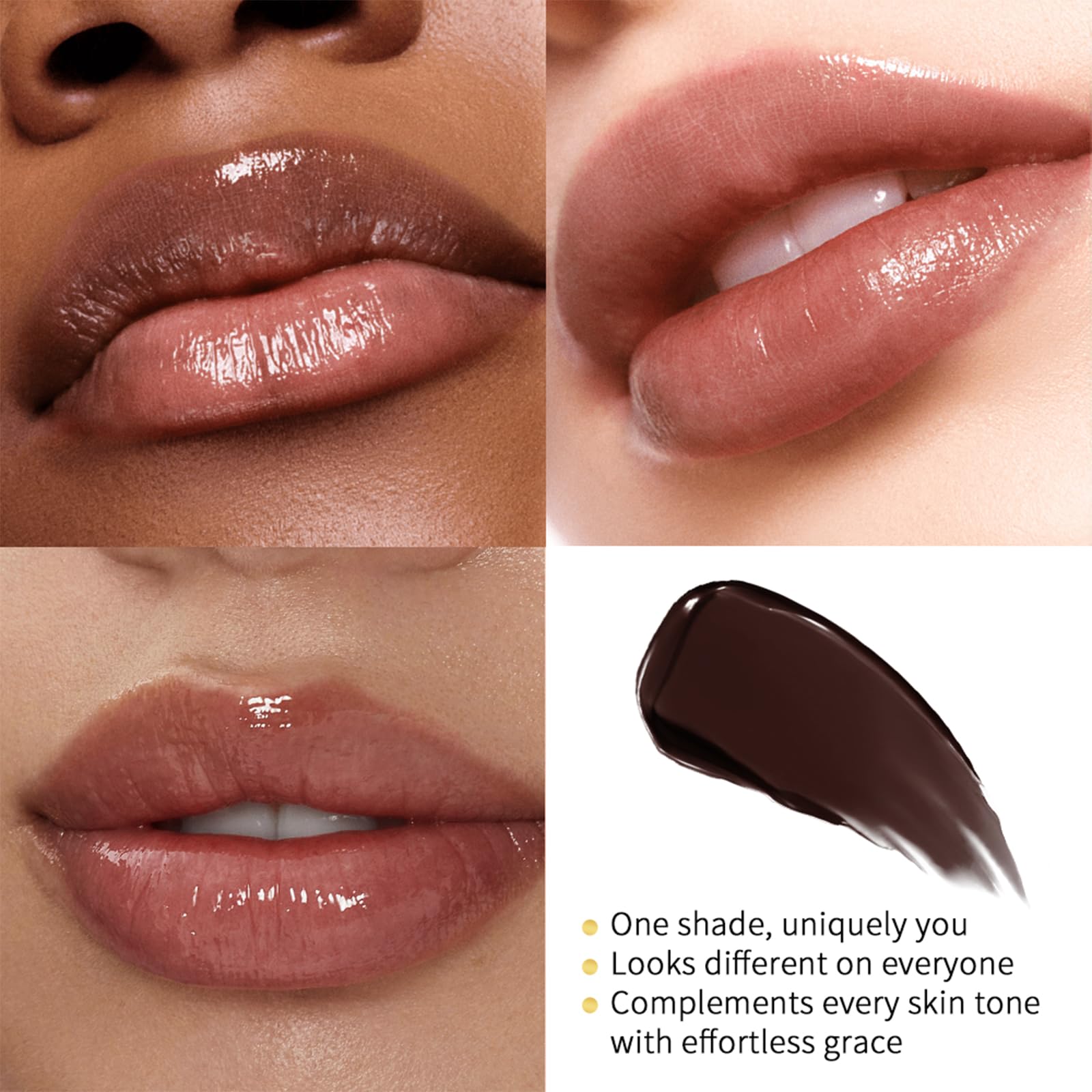 Honey Lipstick Tinted Lip Balm - Sheer Hydrating Lipstick for All Skin Tones - Moisturizing Lip Color, Nourishing Lip Balm with a Hint of Natural Black Cherry Tint BAISEN DIARYAu supplements