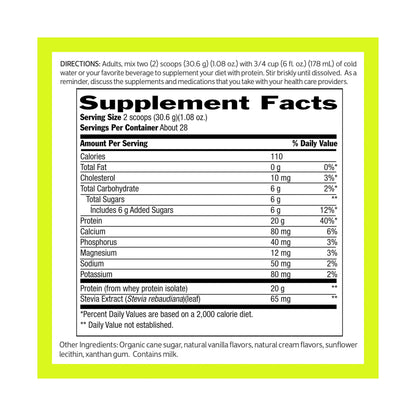 Biochem, Whey Protein Powder, 20g of Protein to Support Muscles and Intense Workouts BiochemUS supplements