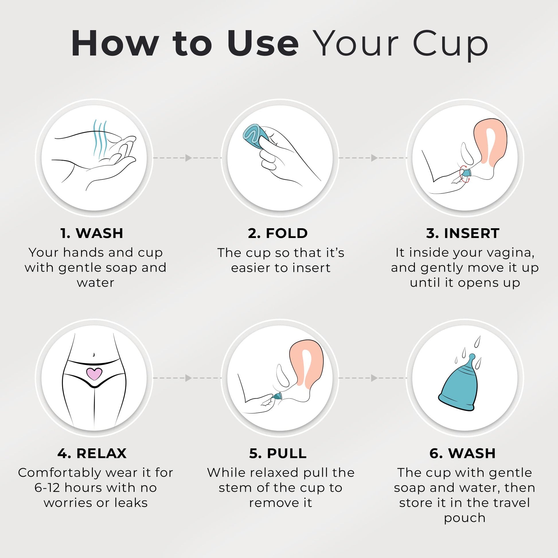 EcoBlossom Reusable Menstrual Cup Set - The Most Reliable Medical Grade Silicone Period Cups EcoBlossomAu supplements