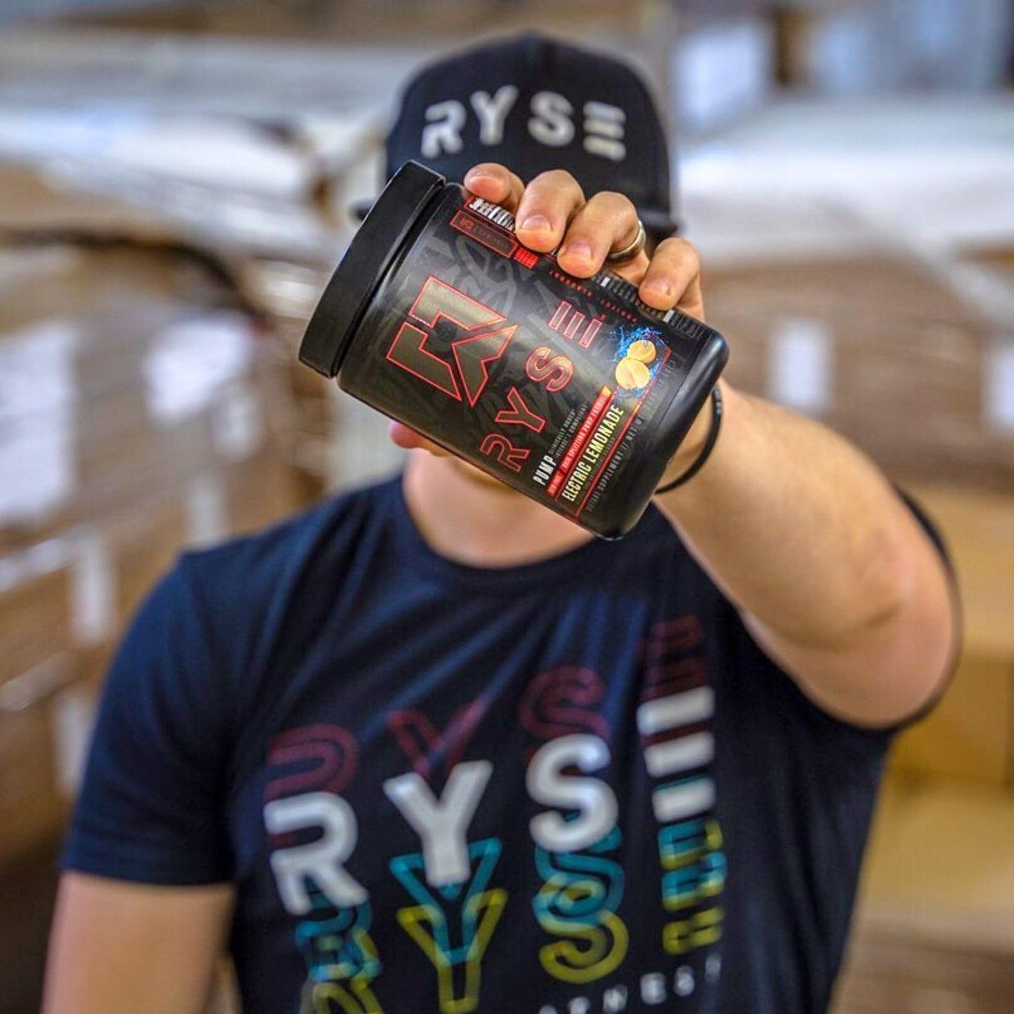 RYSE Up Supplements Project Blackout Pump Powder | Pump, Power, Endure | Betaine RYSE Up SupplementsUS supplements
