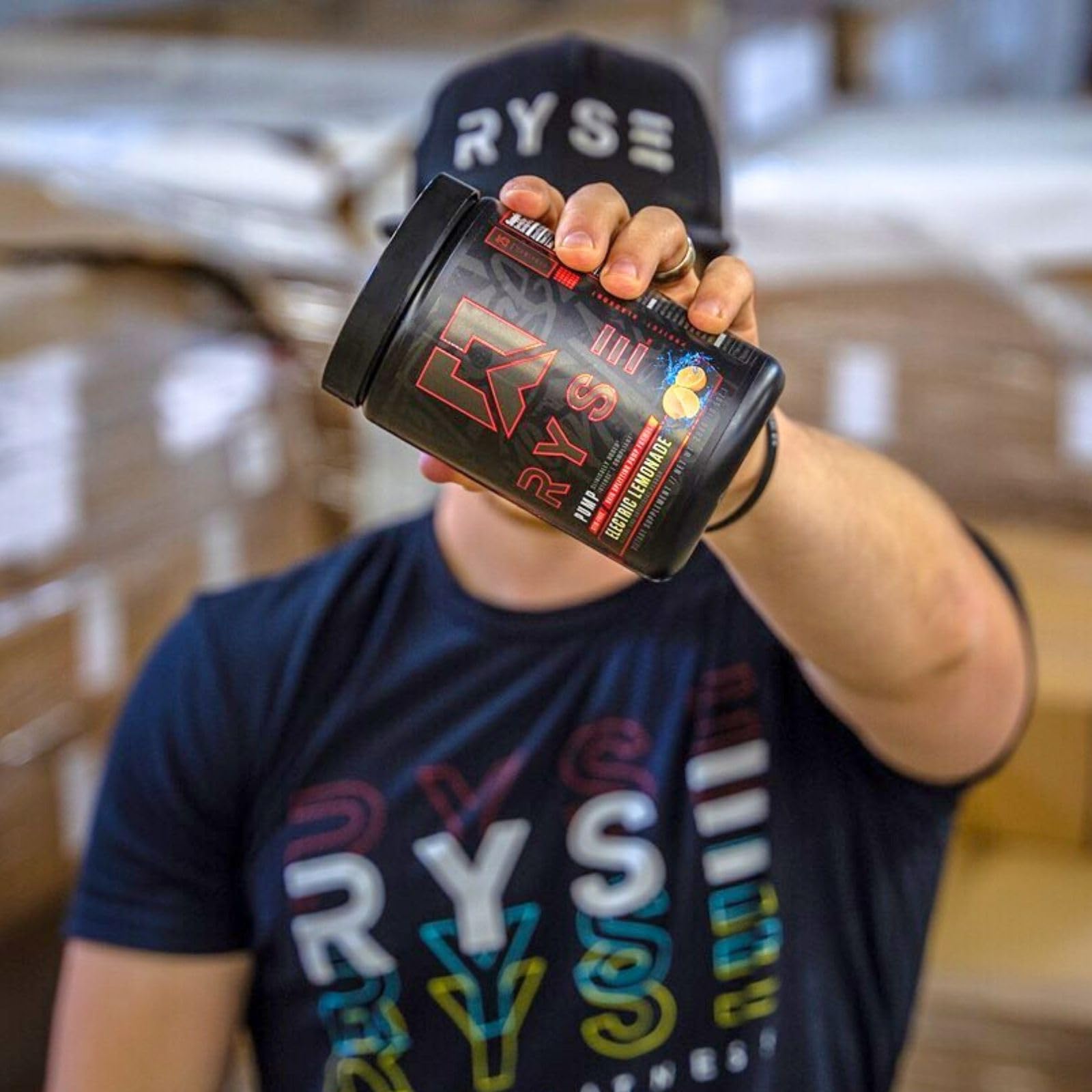 RYSE Up Supplements Project Blackout Pump Powder | Pump, Power, Endure | Betaine RYSE Up SupplementsAu supplements