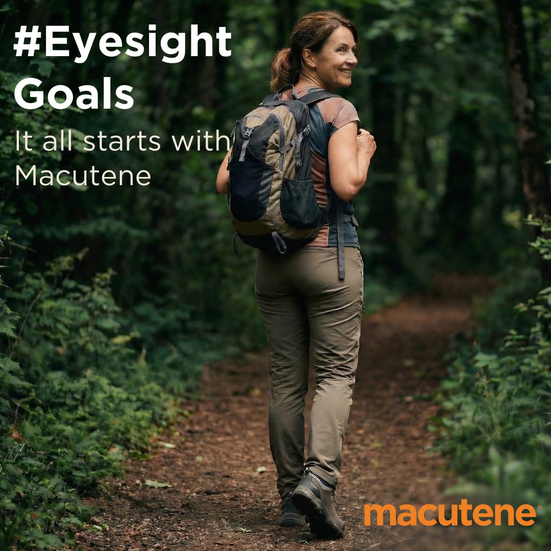 Macutene Protect Eye Vitamins for Macular Support Areds 2 with Lutein and Zeaxanthin Supplements (25mg/5mg) – Doctor Formulated Bilberry Supplement for Eyes, Lab Tested, Vegan (60 Capsules) PristeneAu supplements