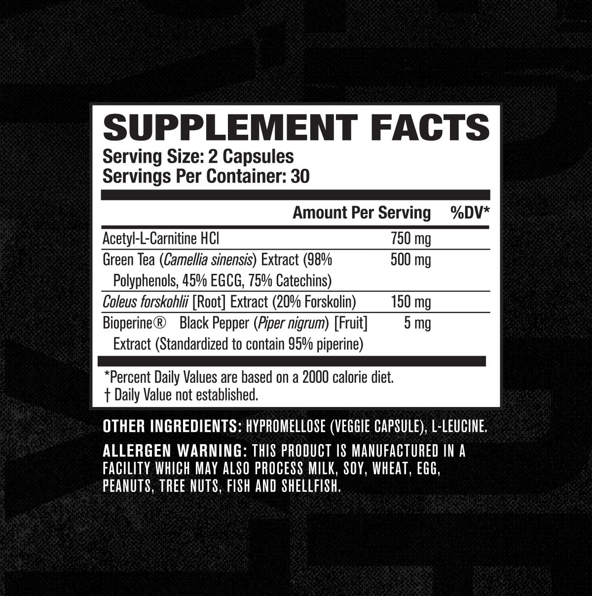 Lean-XT Caffeine Free Fat Burner - Non Stim Weight Loss Supplement, Appetite Suppressant Jacked FactoryAu supplements