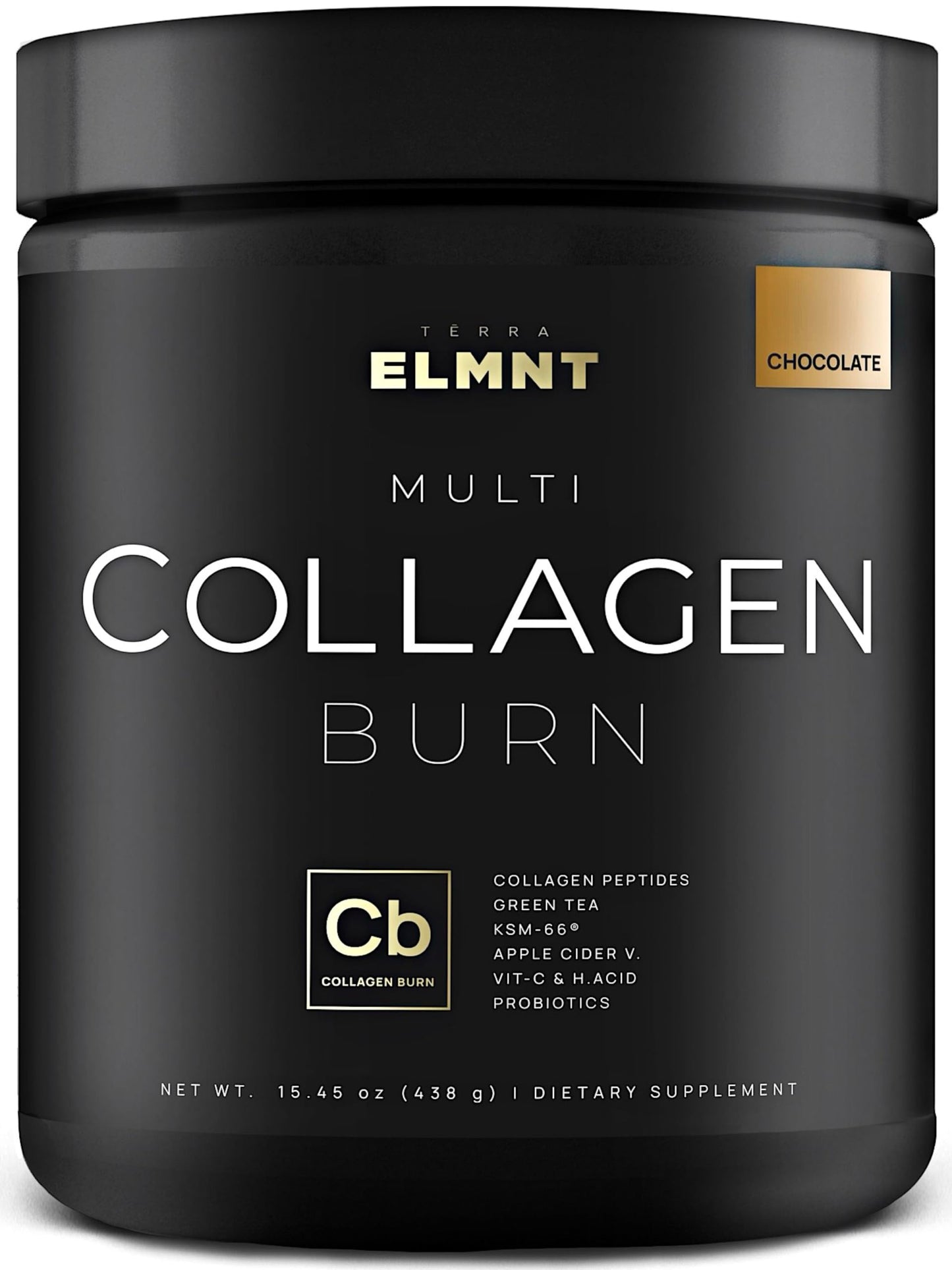 TERRA ELMNT Premium Chocolate Multi Collagen Powder for Women Weight Management TERRA ELMNTUS supplements