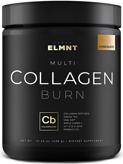 TERRA ELMNT Premium Chocolate Multi Collagen Powder for Women Weight Management TERRA ELMNTUS supplements