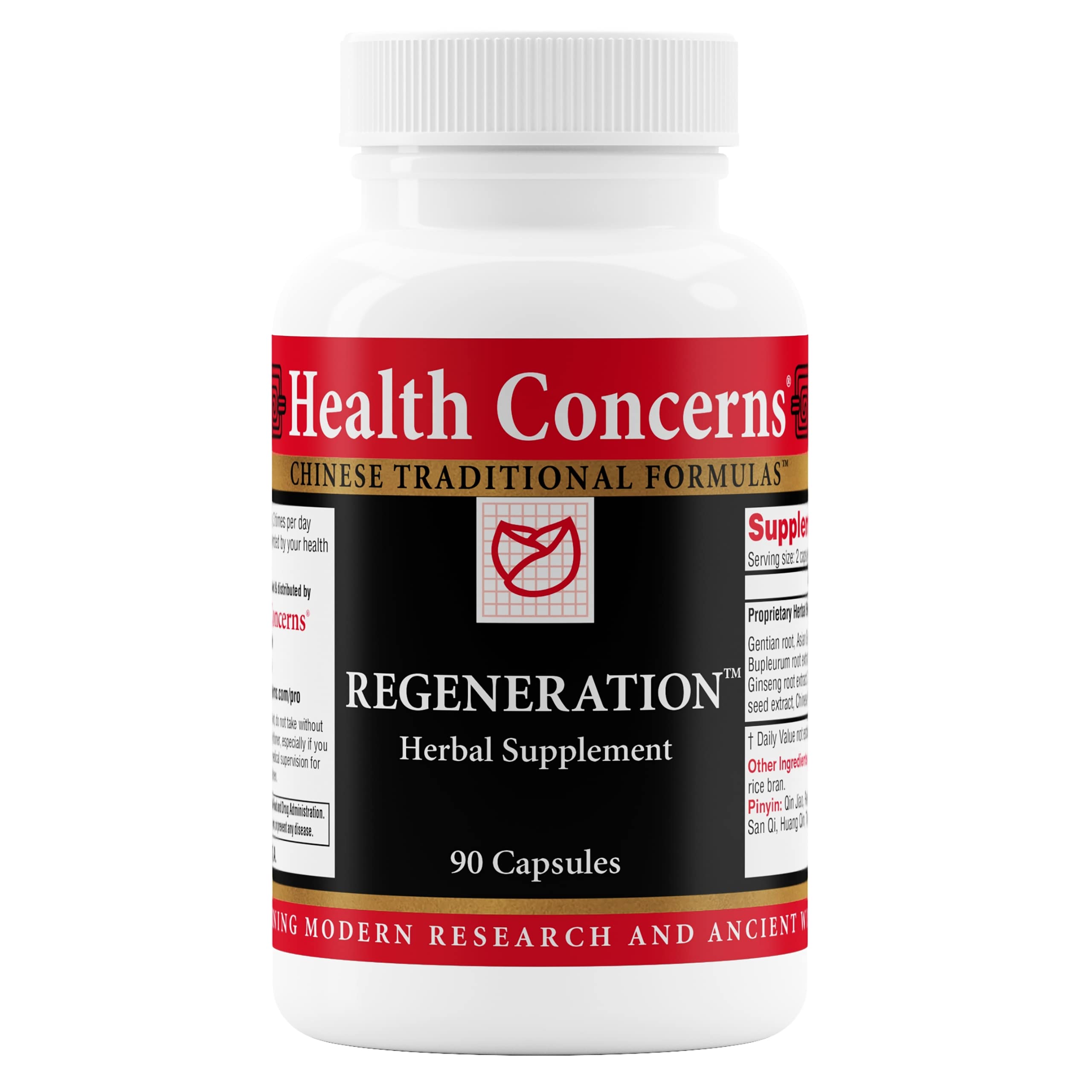 Health Concerns Regeneration – Immune System Support & Liver Health Supplement – Detox Cleanse & Energy Balance – Traditional Chinese Herbal Formula – 90 Capsules Health ConcernsAu supplements