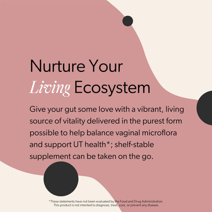 LiiV Women's Probiotics for Women Digestive Health, Vaginal pH Balance & Urinary Tract LiiVUS supplements