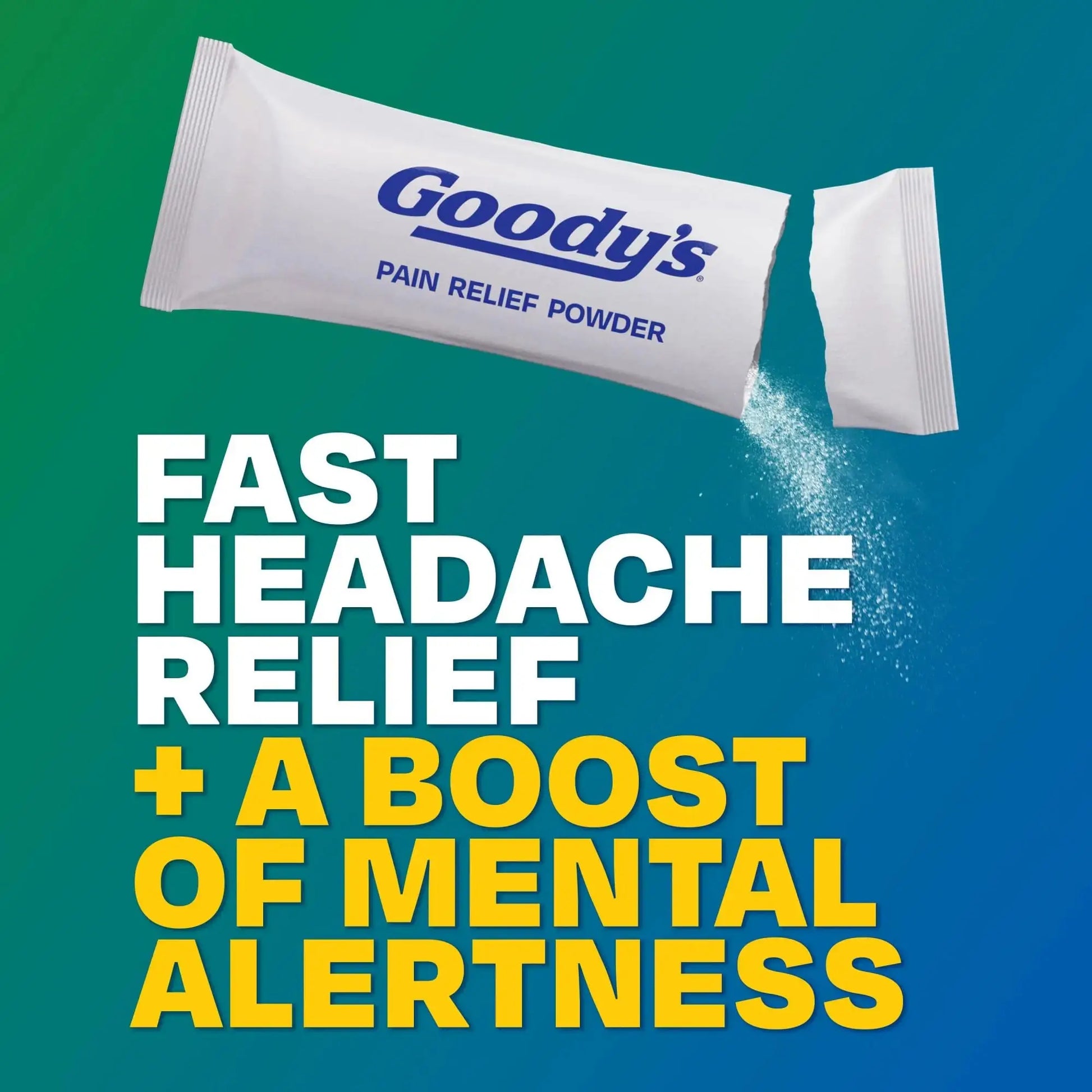 Goody’s Headache Relief Plus Mental Alertness Powder, with Aspirin and Caffeine, Strawberry Citrus Flavor, 16 Count Goody'sAu supplements