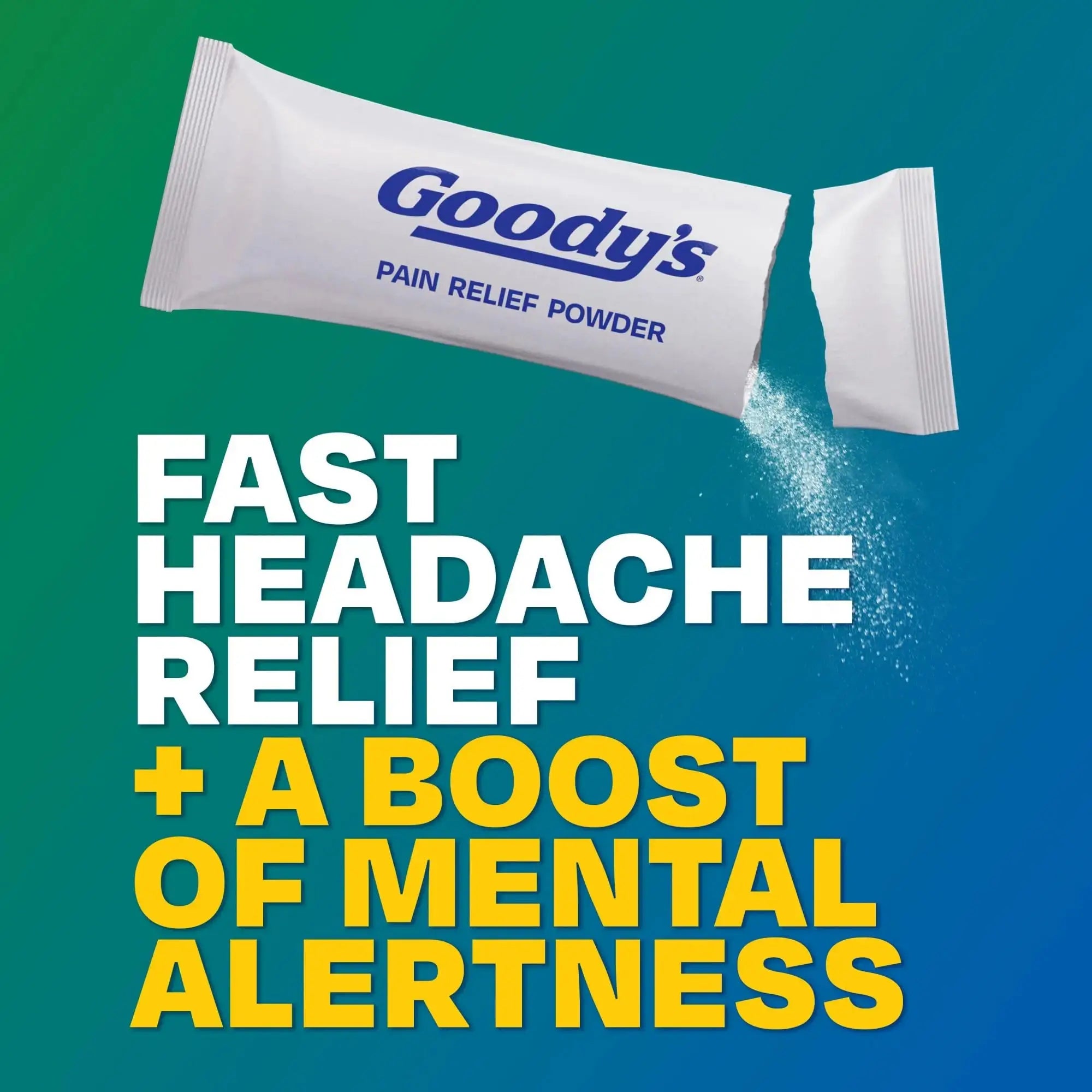 Goody’s Headache Relief Plus Mental Alertness Powder, with Aspirin and Caffeine, Strawberry Citrus Flavor, 16 Count Goody'sAu supplements