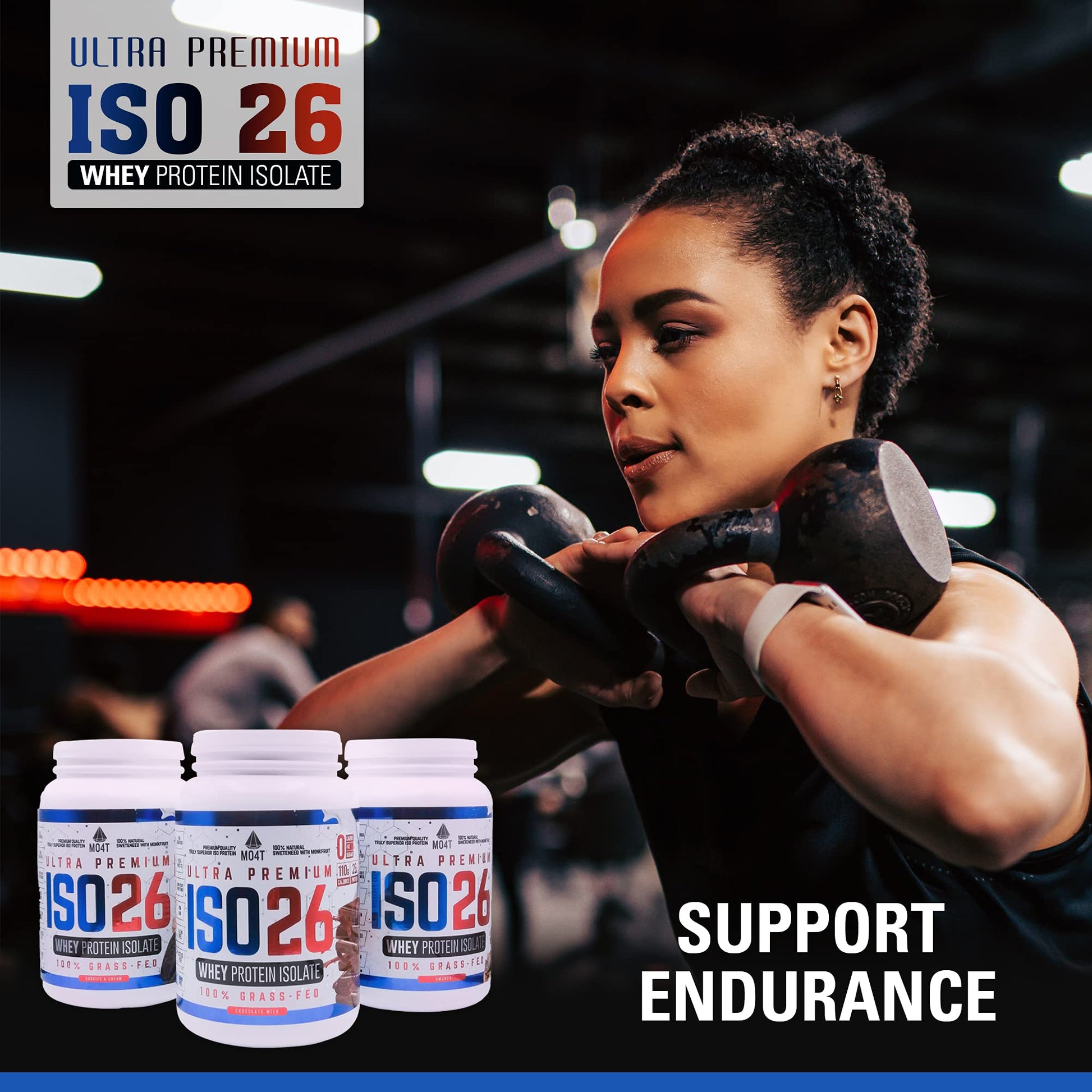 MOMOF4TRANSFORM MO4T Grass Fed Whey Protein Isolate Powder, Naturally Sweetened MOMOF4TRANSFORMUS supplements