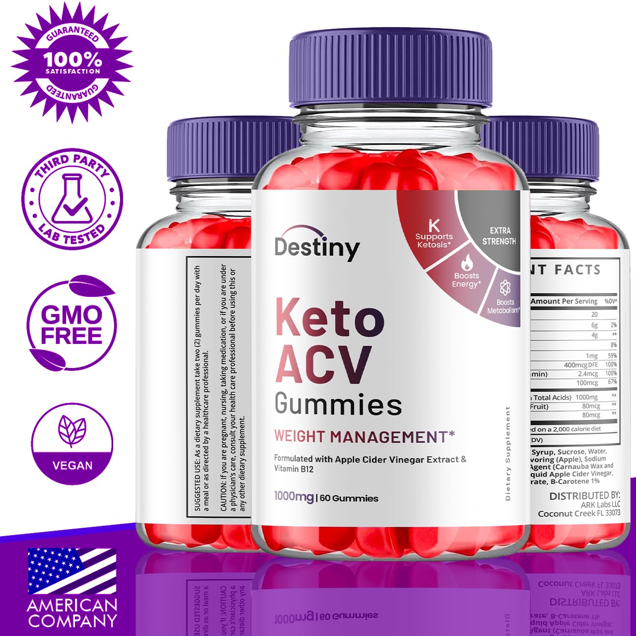 Destiny Keto ACV Gummies, Destiny Keto ACV Gummies Advanced 1000MG - Destiny Keto Ark LabsAu supplements