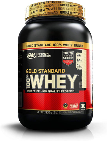 Optimum Nutrition 100 Percent Whey Gold Standard Sports Supplements, 908 g, Vanilla Optimum NutritionUS supplements