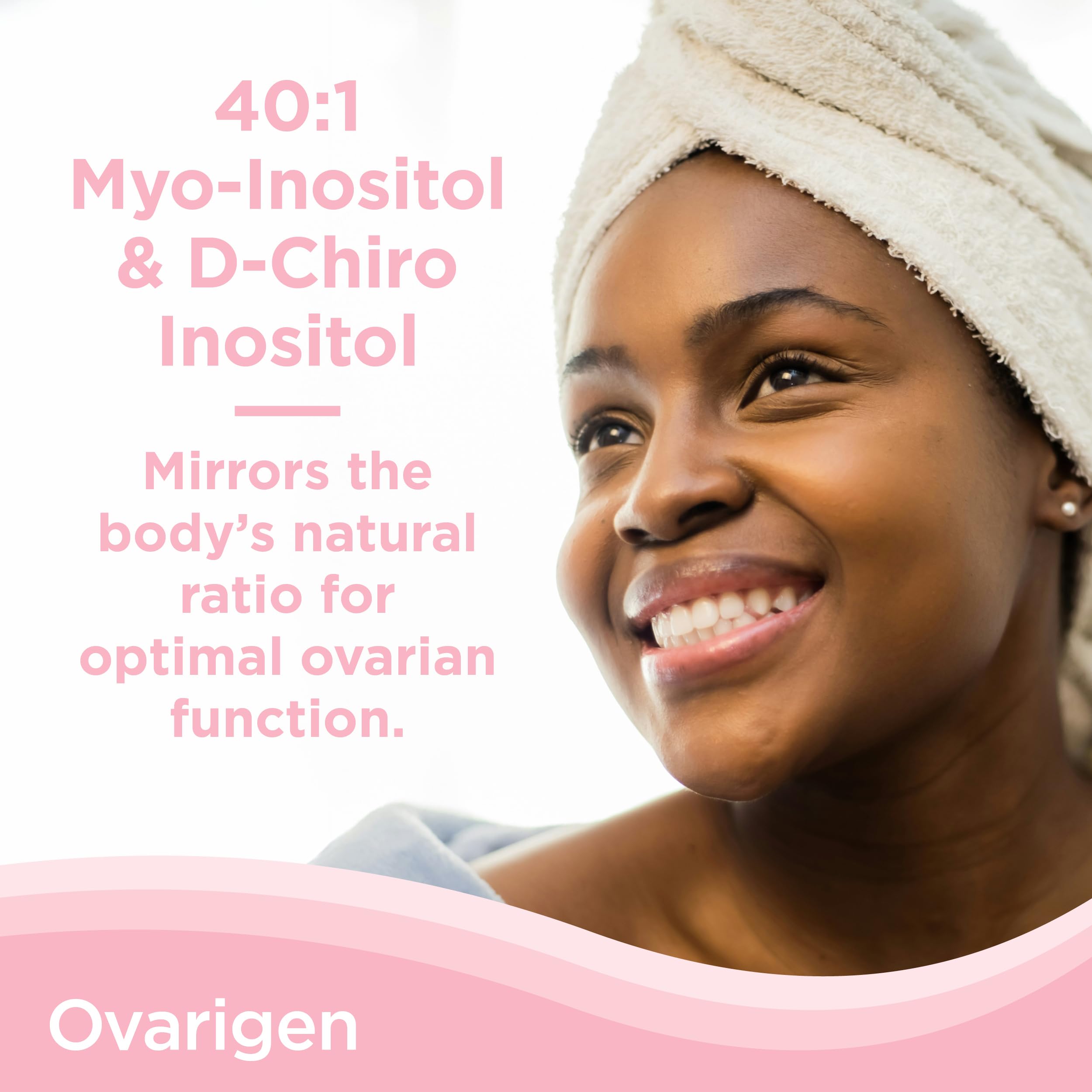 CalmCo Ovarigen Myo-Inositol & D-Chiro Inositol Supplement for Women – 40:1 Inositol Powder with Folic Acid, Fertility Supplements for PCOS, Hormone Balance and Ovarian Support (30 Servings) CalmCoAu supplements