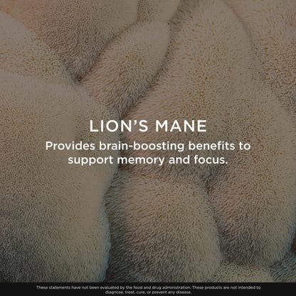 Genius Lion's Mane Soft Chews Supplement – Nootropic Mushroom for Focus, Clarity, Memory, Energy, Brain Health Support – Salted Caramel Flavor The Genius BrandUS supplements