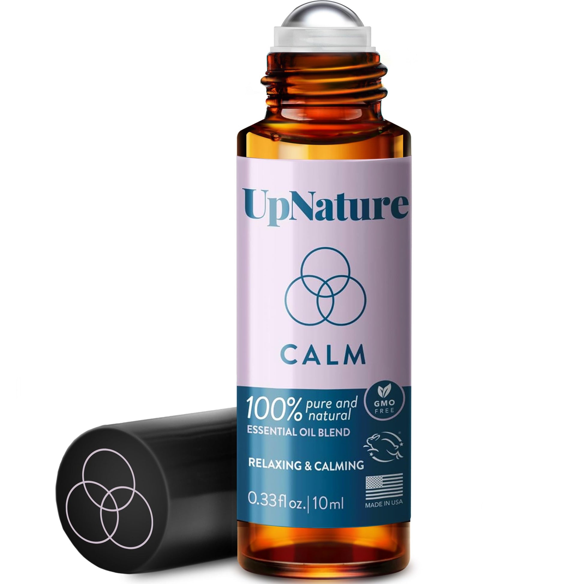 UpNature Calm Essential Oil Roll On Blend – Stress Relief & Relaxation Gifts for Women – Calming UpNatureAu supplements