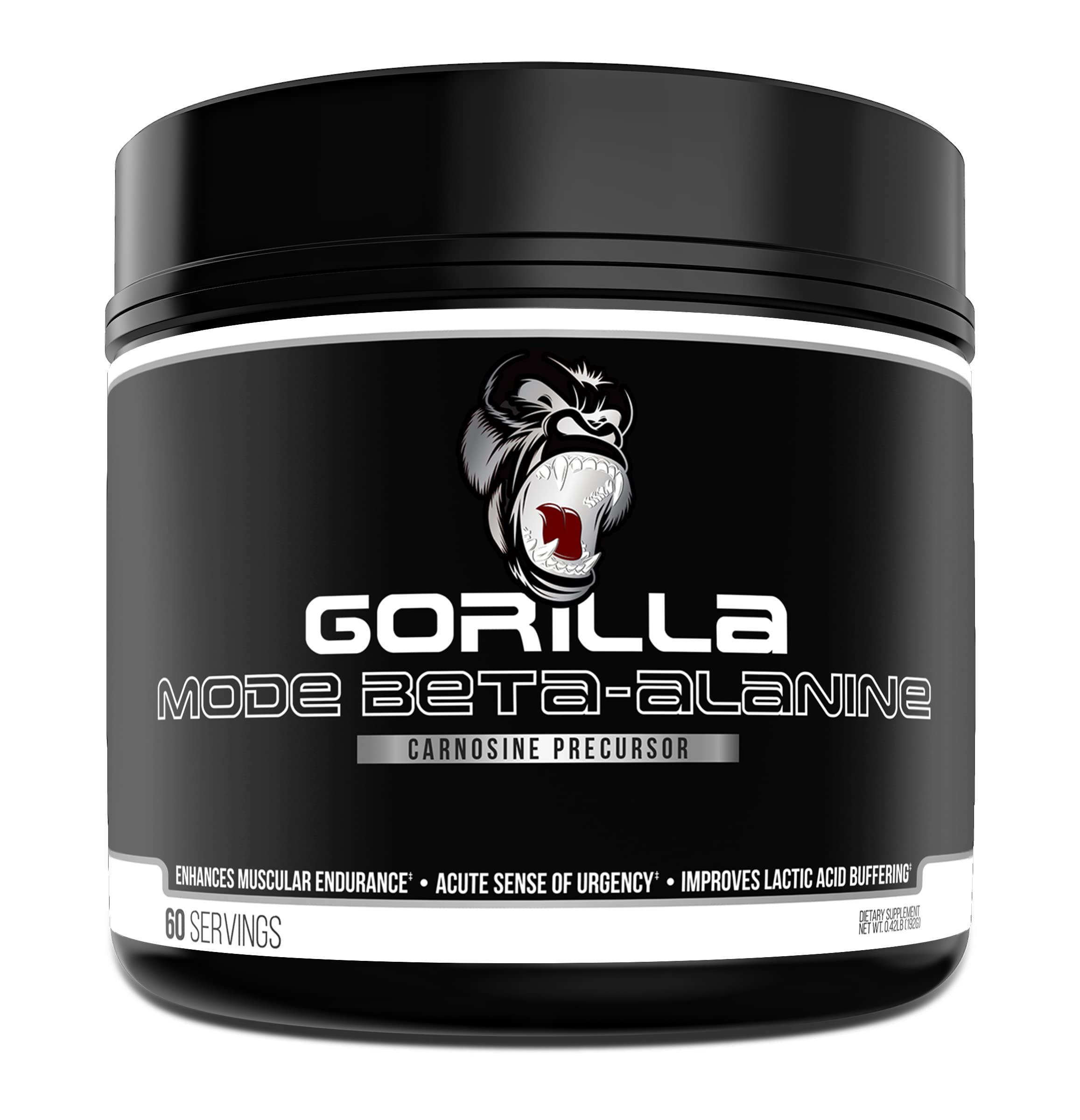 Gorilla Mode Beta-Alanine – Carnosine Precursor/Enhanced Muscular Endurance Gorilla MindAu supplements