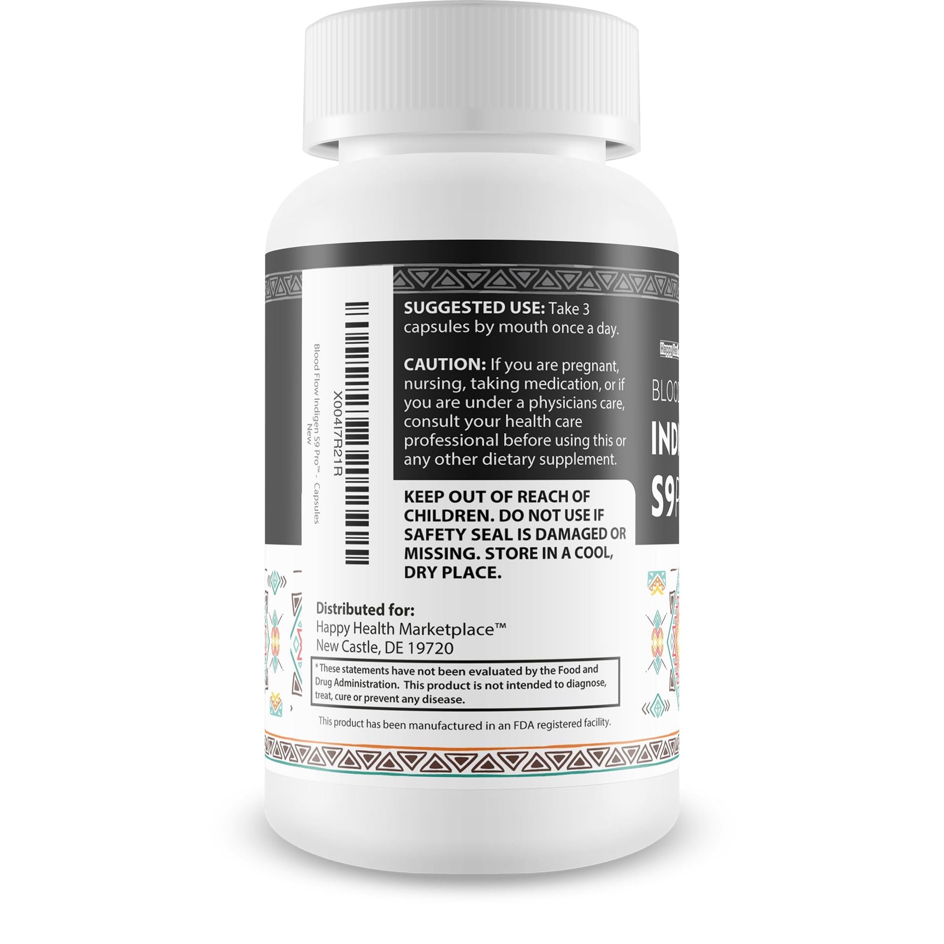 Blood Flow Indigen S9 Pro - Our Best Poor Circulation Supplements for Advanced Blood Flow Care - Blood Circulation Support - Blood Circulation Supplements for Healthy Blood Flow Help Blood Flow Pills Happy Health MarketplaceAu supplements