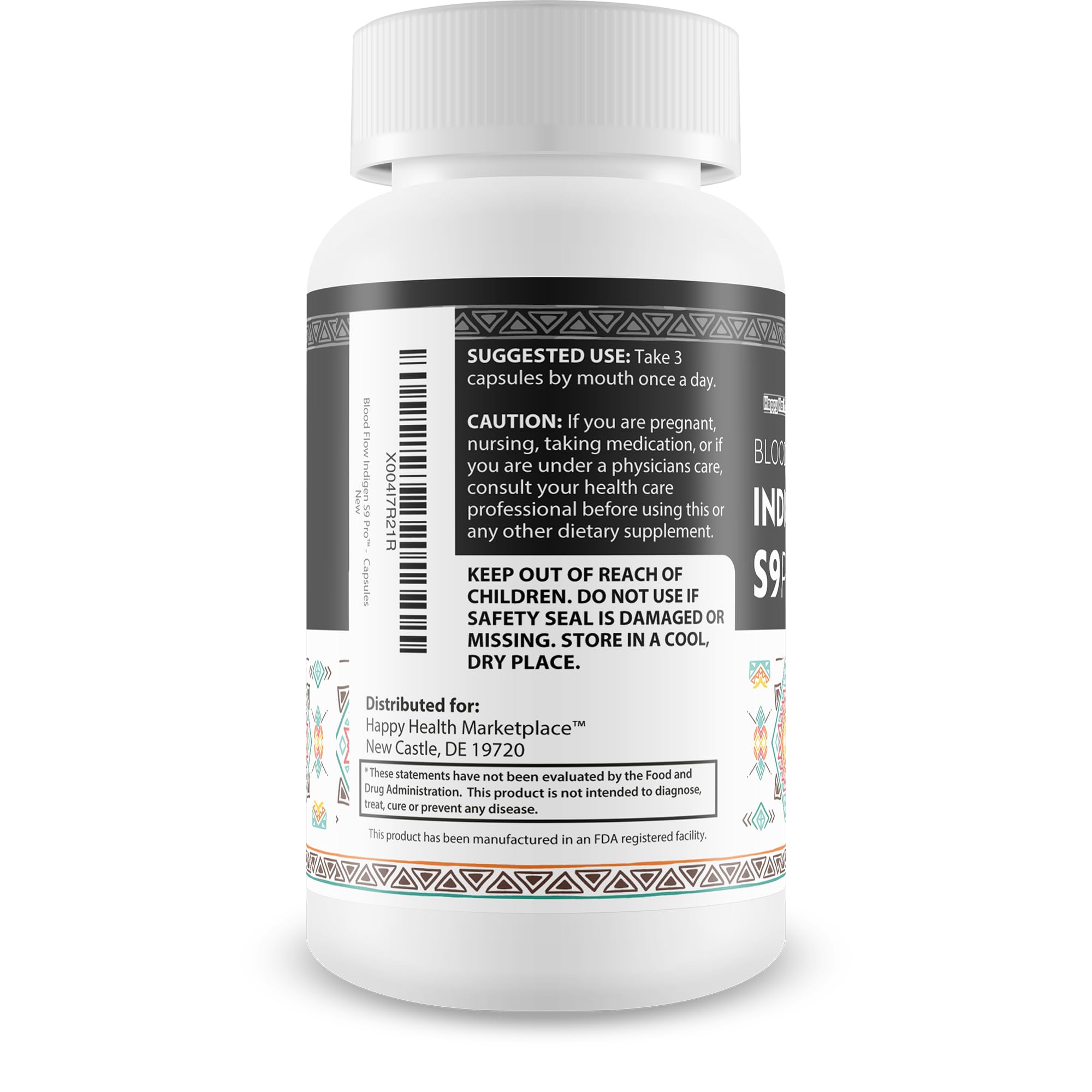 Blood Flow Indigen S9 Pro - Our Best Poor Circulation Supplements for Advanced Blood Flow Care - Blood Circulation Support - Blood Circulation Supplements for Healthy Blood Flow Help Blood Flow Pills Happy Health MarketplaceAu supplements