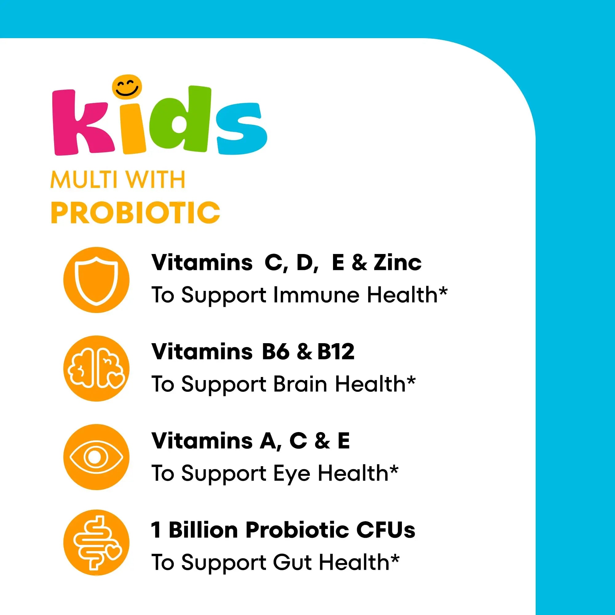 One A Day Kids Multivitamin with Probiotic, Multivitamin Gummies, Kids Probiotic for Digestive Health, Gummy Vitamins ONE A DAYAu supplements